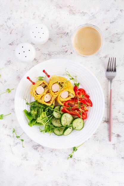 Talerz z szybkim obiadem